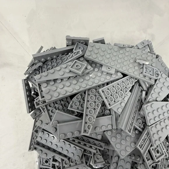 LEGO Light Bluish Gray Plates & More Bulk Lot – 2lb 2 Oz Bag Sorted by Color - Picture 5 of 5